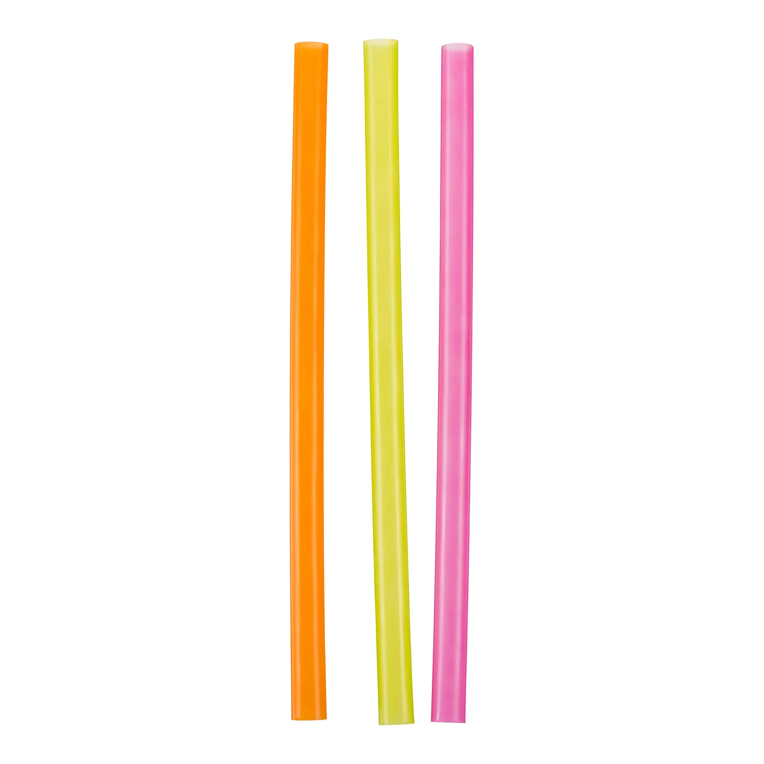 Stone - Bubble Tea 10in Straw Mixed Neon 600EA