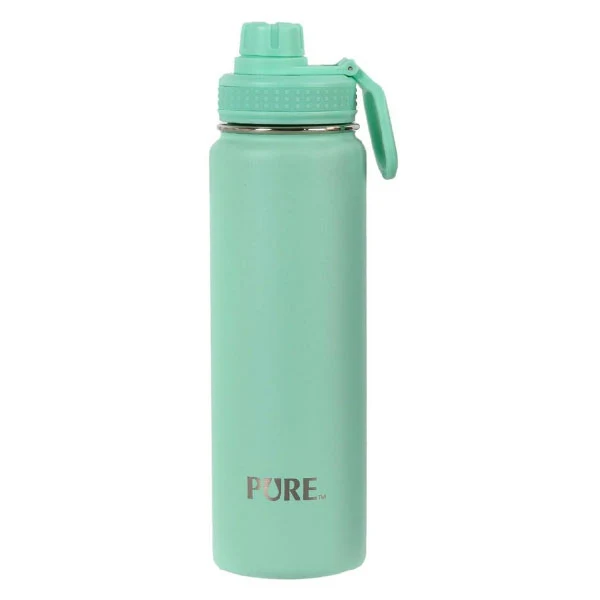 Pure - 720ML Thermal Ss Bottle W/ Spout Lid EA