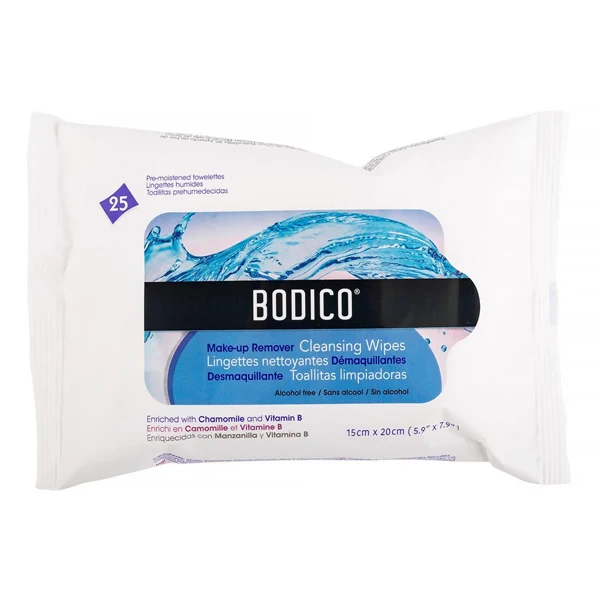 Bodico - 25 Facial Wipes EA