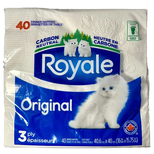 Royale - 3PLY Dinner Napkin 40EA