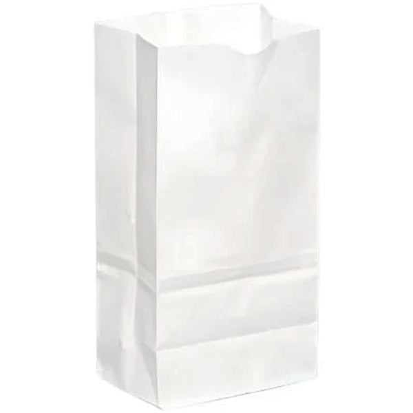 Rosenbloom - Plain White Grocery Bags 6LB 500 CT