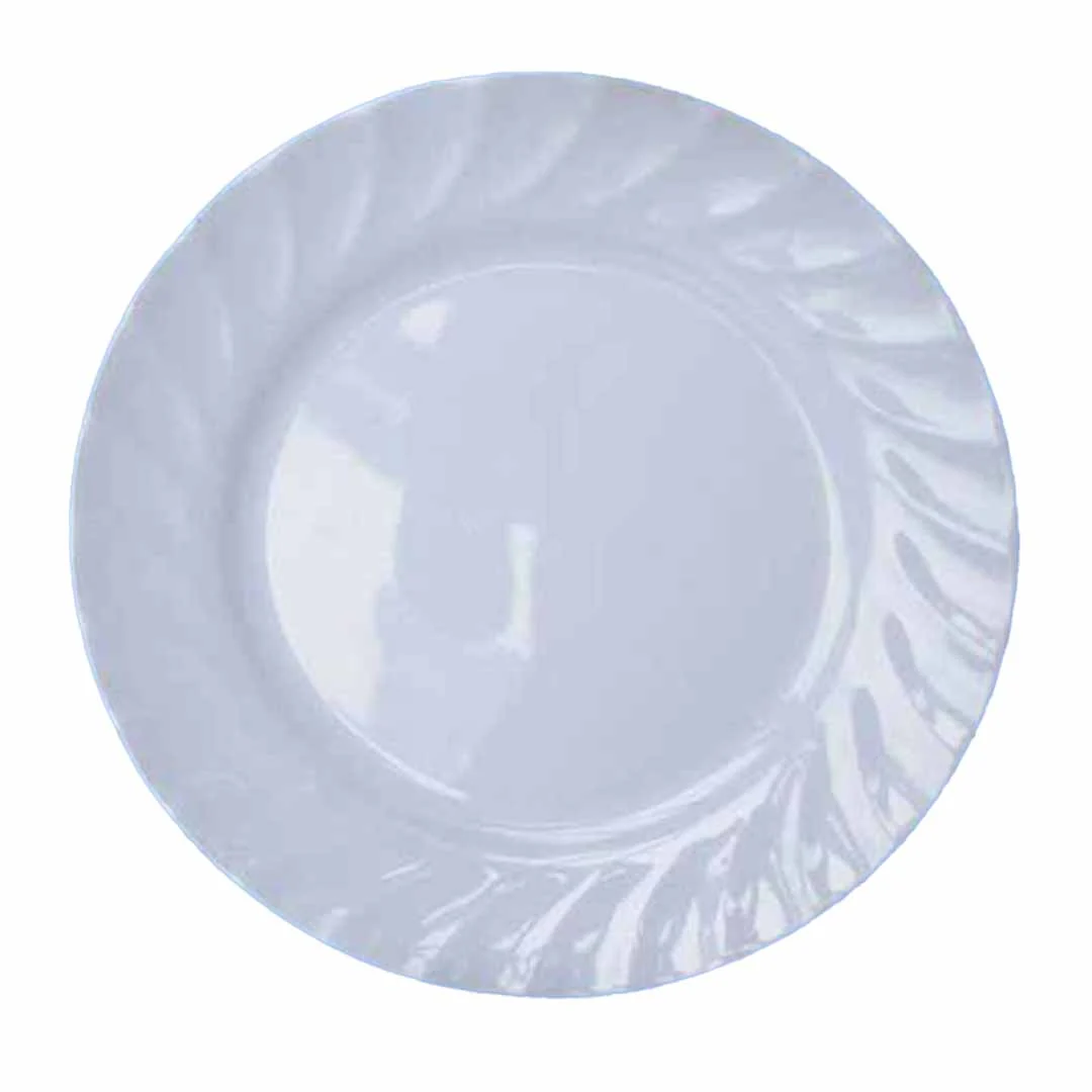 Standa - Plate 8in-Mel.White Scal. 1EA