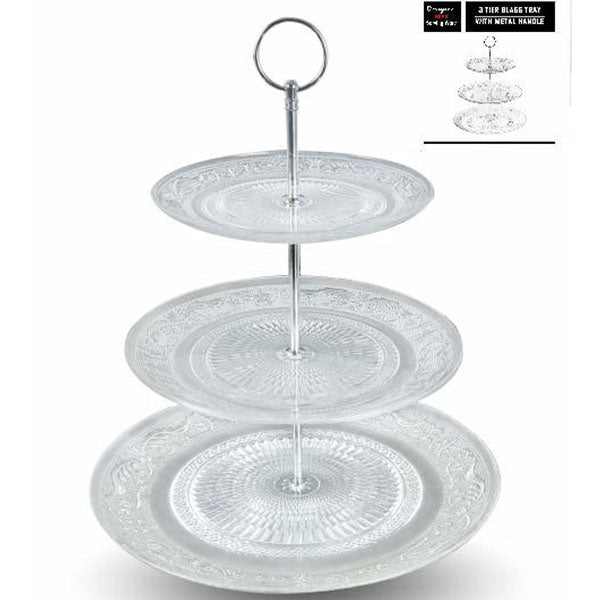 Standa - 3 Tier Glass Stand Gift Box 1 Un