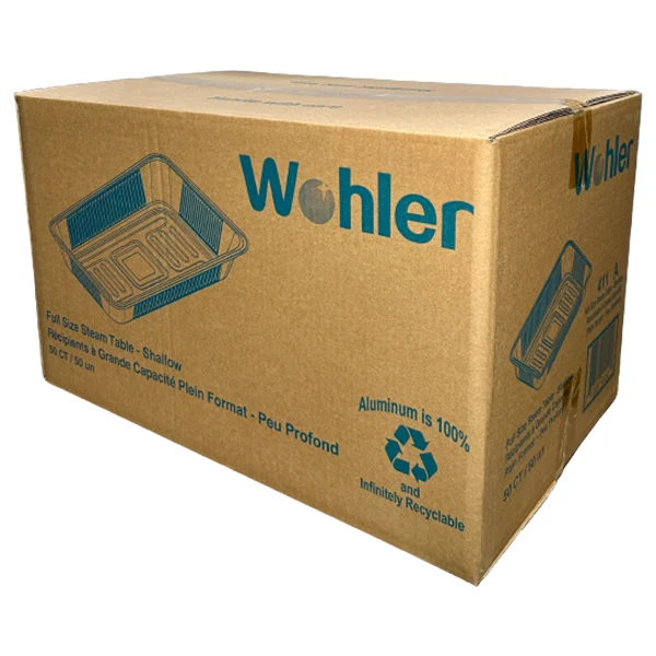 Wohler - Full Size Shallow Trays 50EA