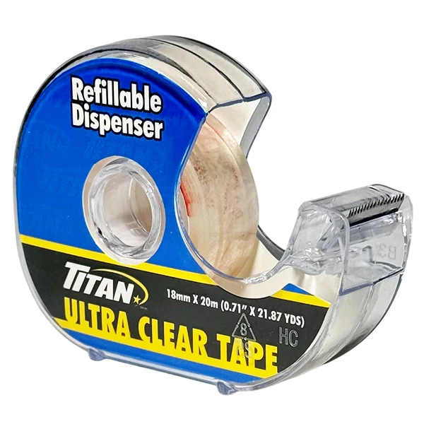 Vlb - Ultra Clear Tape IN Dispenser 18MMX20M 24x EA