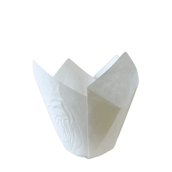 Enjay - White Paper Tulip Cup 10x100 CT