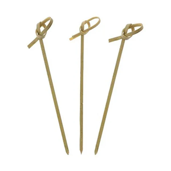 Touch - Knotted Bamboo Pick 4IN 100EA