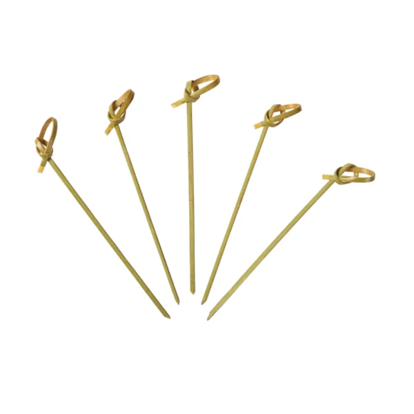 Hy-Five - 4IN Knotted Bamboo Skewer 100EA