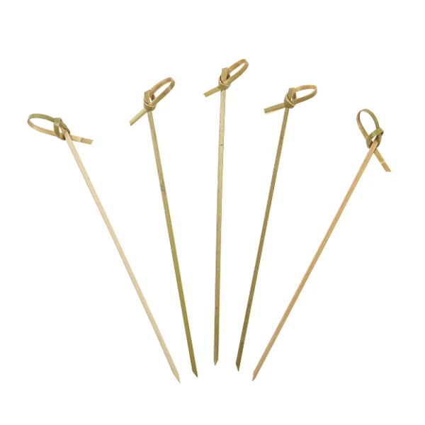 Hy-Five - 6IN Knotted Bamboo Skewer 100EA