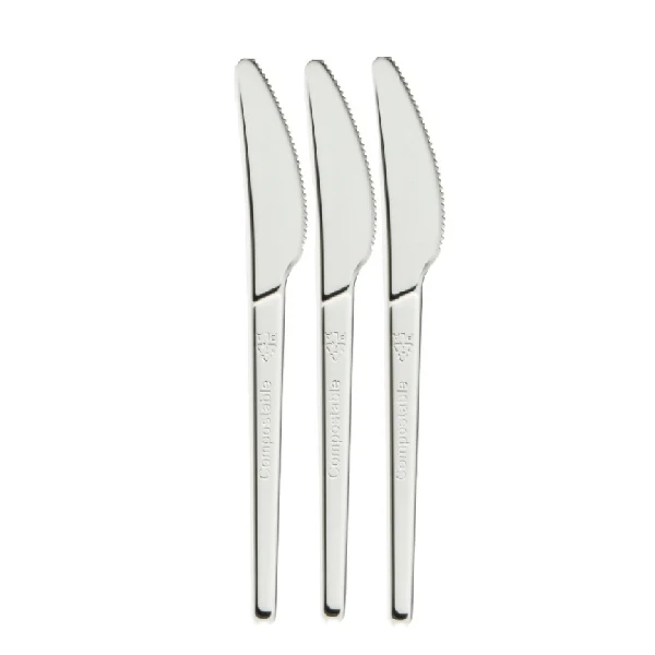 Maher Naturals - Fork Heavy Weight White Compostable 1000 CT