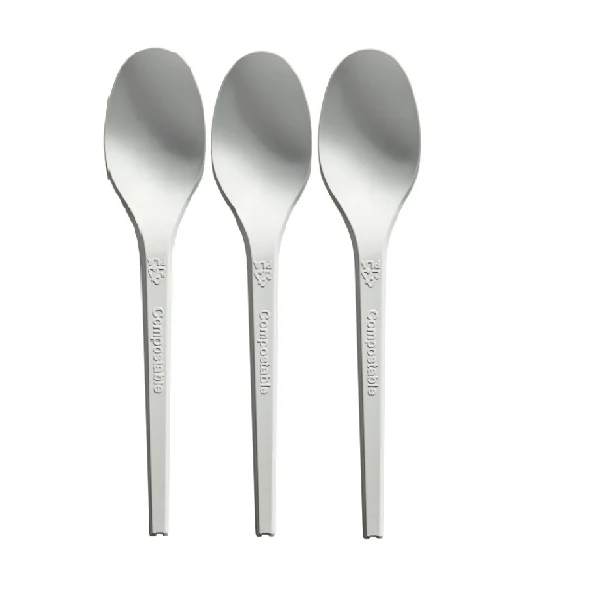 Maher Naturals - Spoon White Heavy Weight Compostable 1000 CT