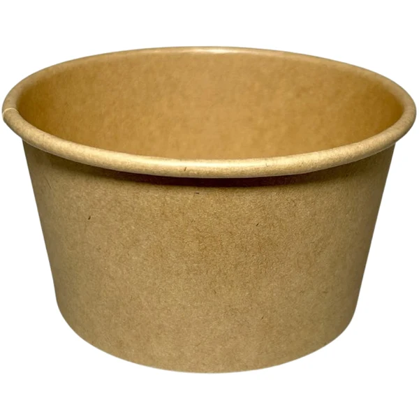 E2E - Kraft Soup Container 12OZ 20x25 EA