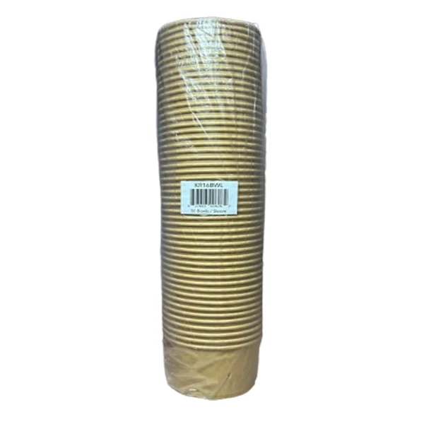 E2E - Kraft Soup Container 16OZ 10x50 EA