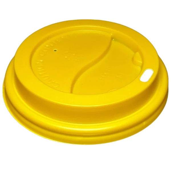 Maher Products - Dome Lids Yellow 8-24OZ 50 PK