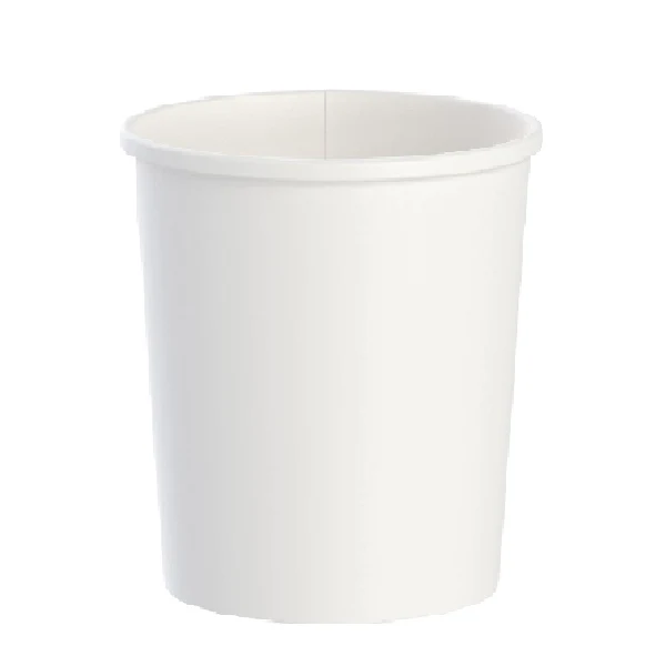 Maher - 24oz White Food Container Double Coated 20x25 PK