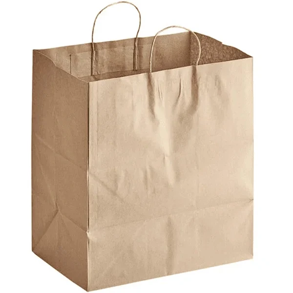 Universal Green - 14x10x14 Paper Kraft Handle Bag 200EA