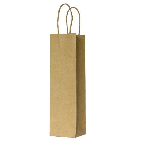 International - 5.5"x 3.5"x 8" Kraft Handle Bag 250EA