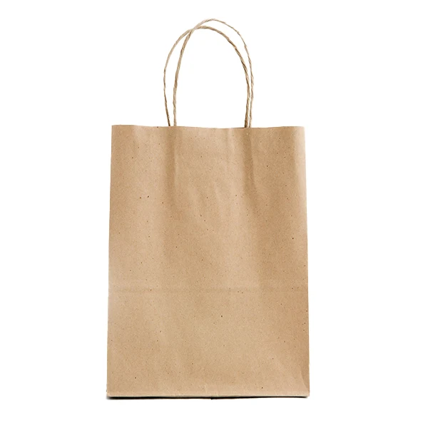 International Paper - Kraft Twist Handle Bag 7"x3.5"x8" 250EA