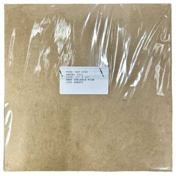Heated Seal - Cello Sheets 12X12 1000EA
