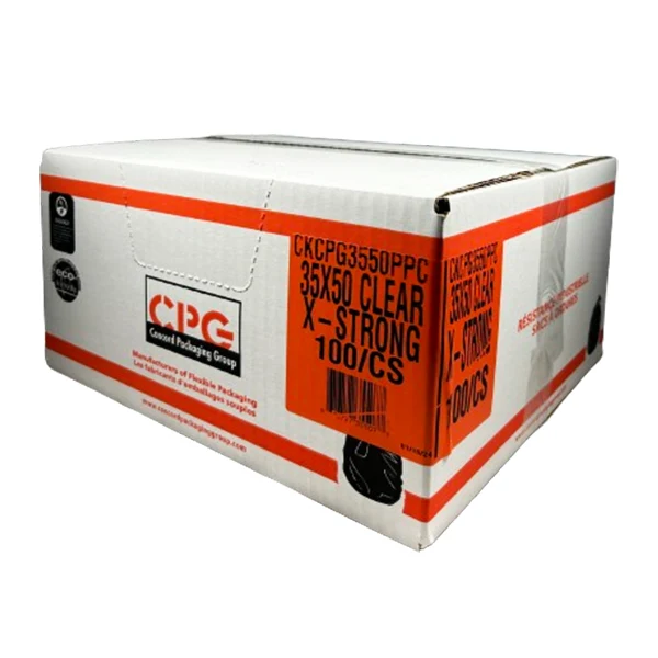 Cpg - x-Strong Clear Garbage Bags 35X50 100PK