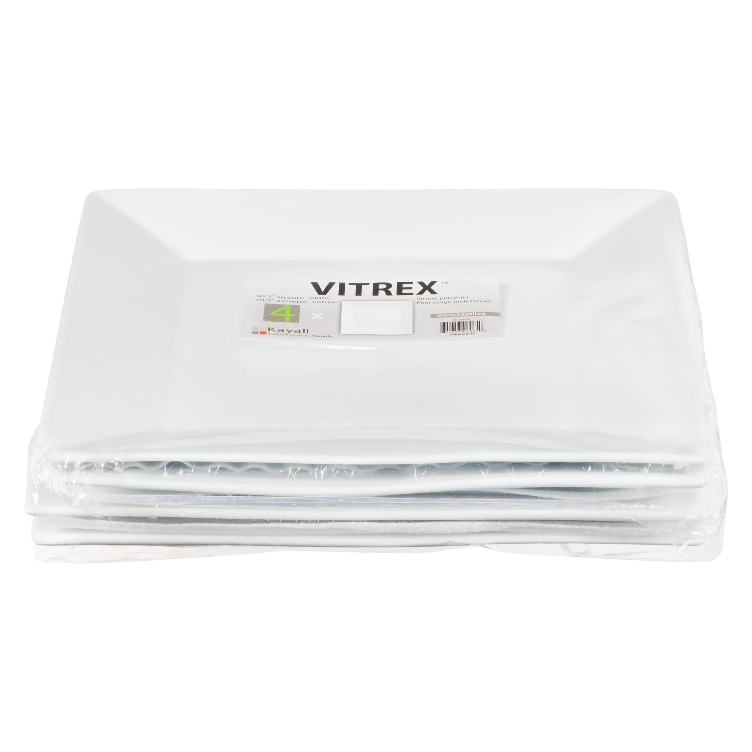 Vitrex - 10.5IN Square Plates 4PK