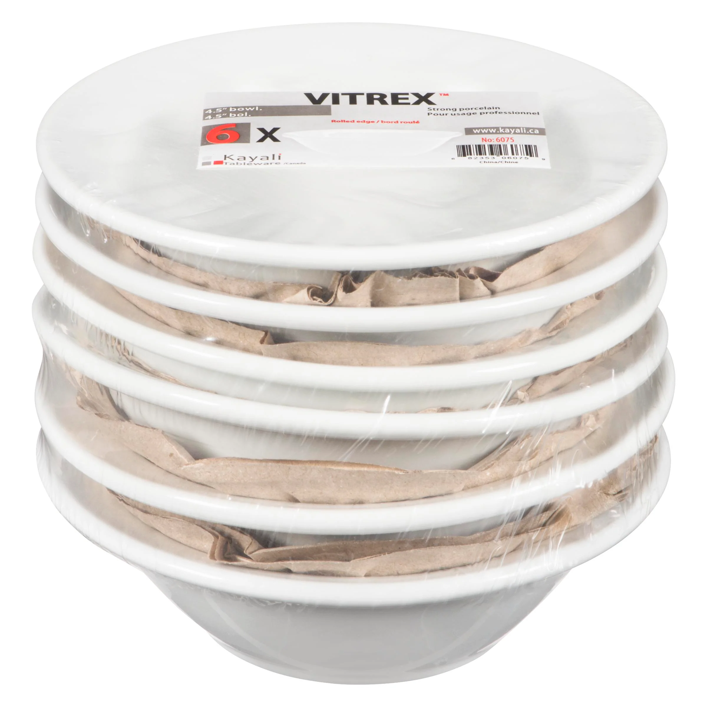 Vitrex - 4.75IN Bowl 6PK