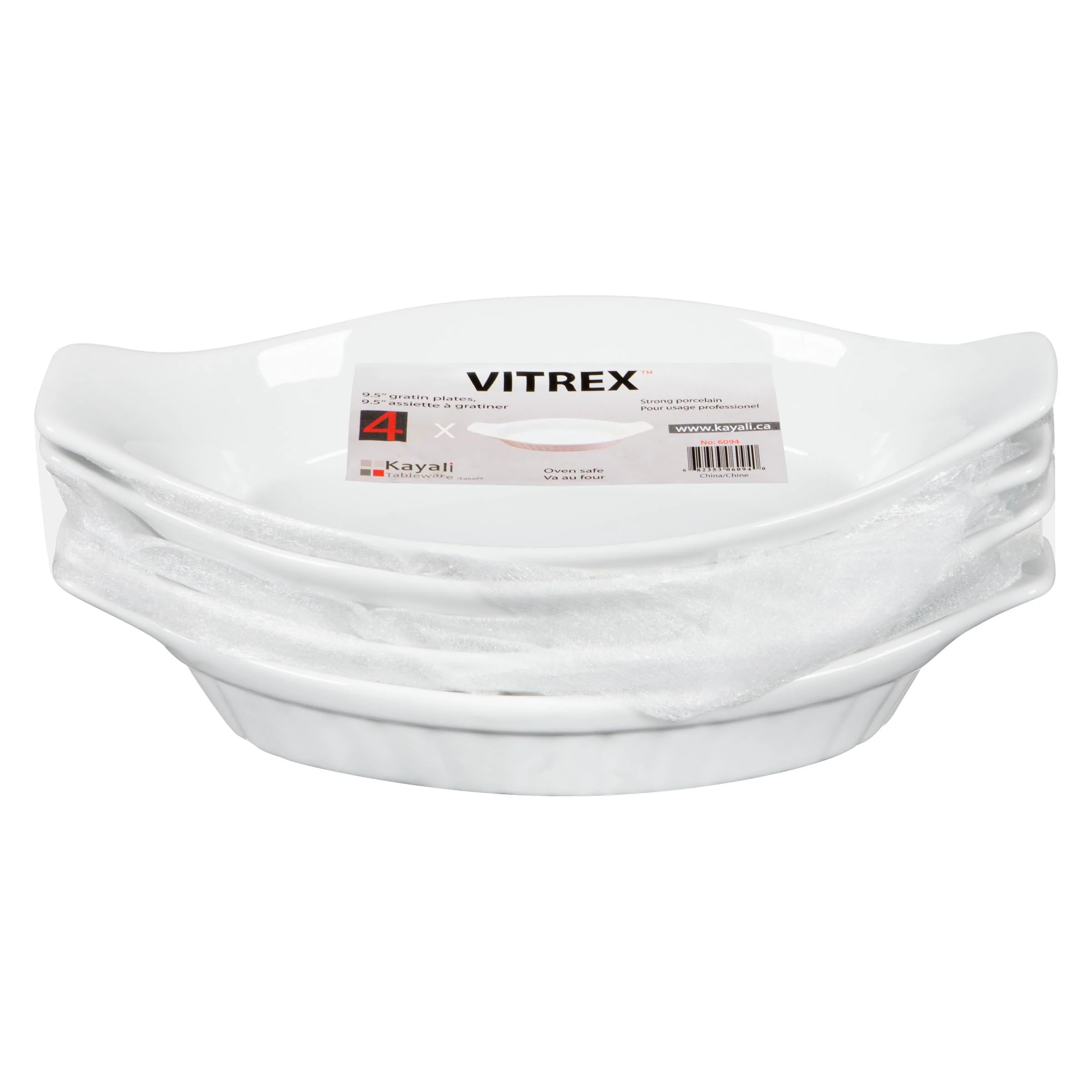Vitrex - 9.5IN Gratin 4EA