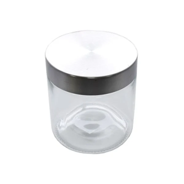 Ski - Glass Jar W/Metal Lid 350ML