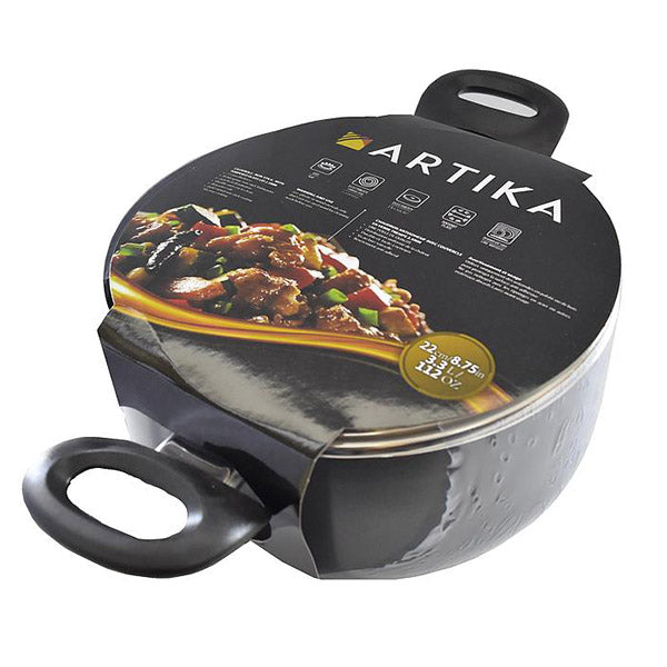 Artika - 22cm Casserole WiTH Lid 6EA