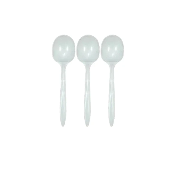 Topaz - Soup Spoon Light Medium White 1000EA