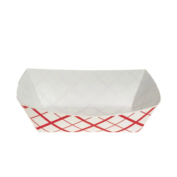 Southland - Food Tray 1LB Red Check 4x250 EA