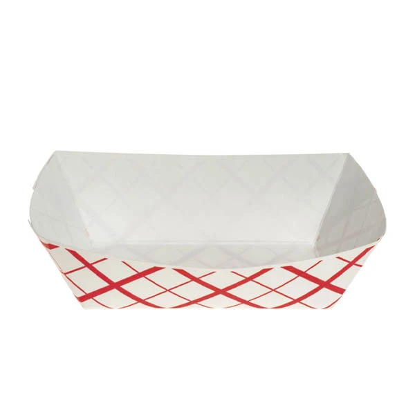 Southland - Food Tray 2LB Red Check 4x250 EA