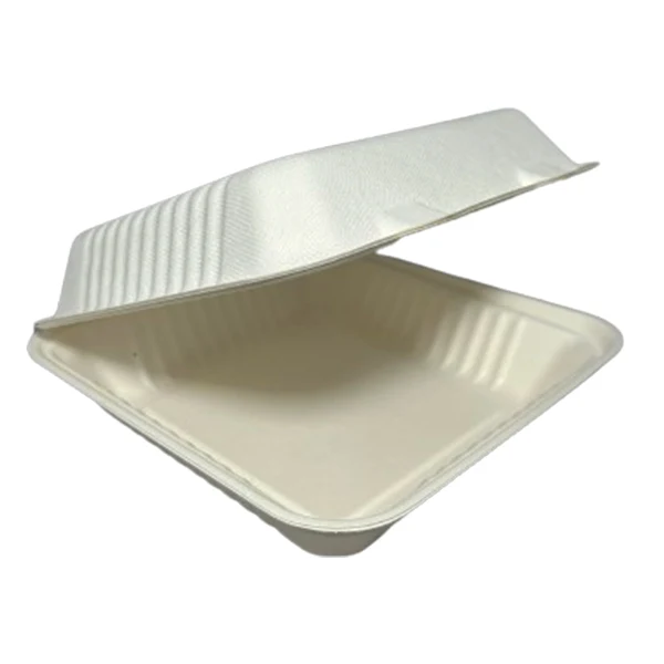 Newwave - 9in Bagasse Clamshell 50EA