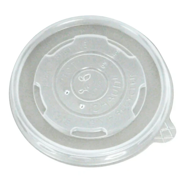 Yesco - Cpla Lids 90MM For 8OZ Bowls 50CT