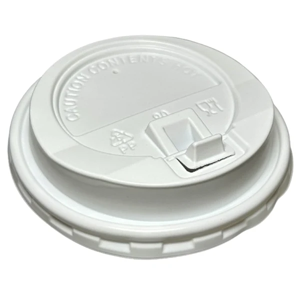 E2E - Dome Lid White Lock Latch 90MM 50EA