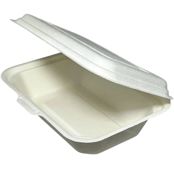 New Wave - 7x5x3 Sugarcane & Bamboo Clamshell 125EA