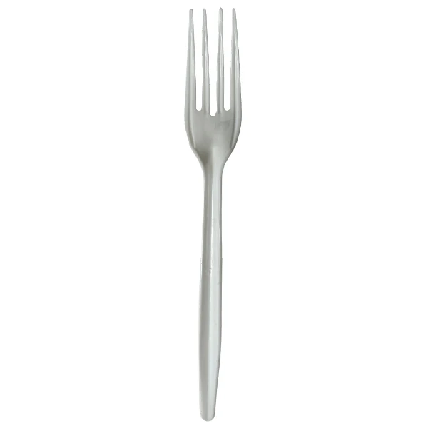 E2E Food Pack - Nested PP70 Fork White 50UN