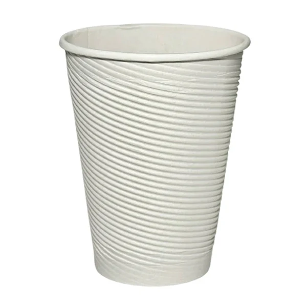 E2E - Foodpack 8OZ Insulated Single Ripple Hot Cup 50PK