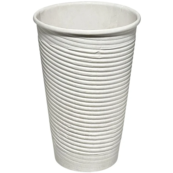 E2E - Foodpack 16OZ Insulated Single Ripple Hot Cup 50PK