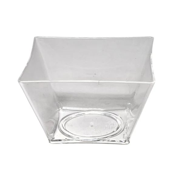 Party Couture - Clear Square Mini Bowl 2oz 48x12 EA