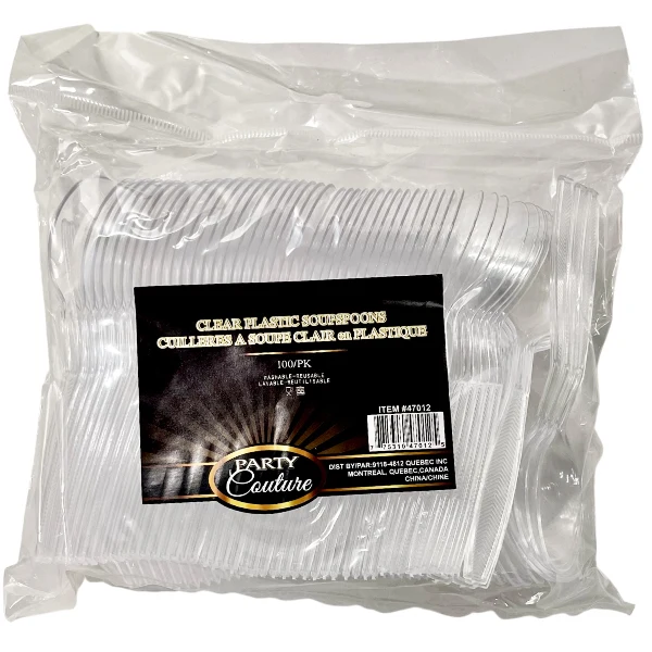 Madison - Clear Soupspoons 100CT