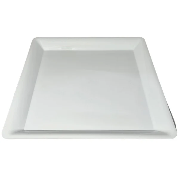 Madison - White Square Tray 16inX16in EA