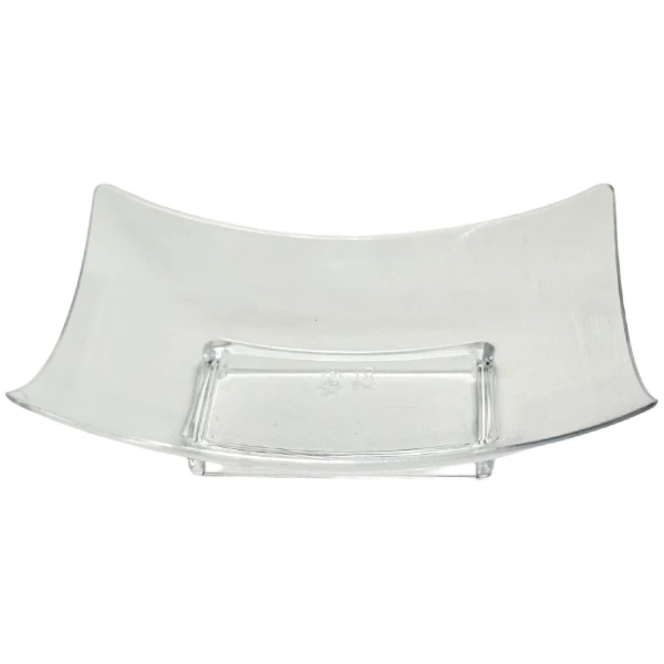 Party Couture - Clear Mini Concave Plates 12PK