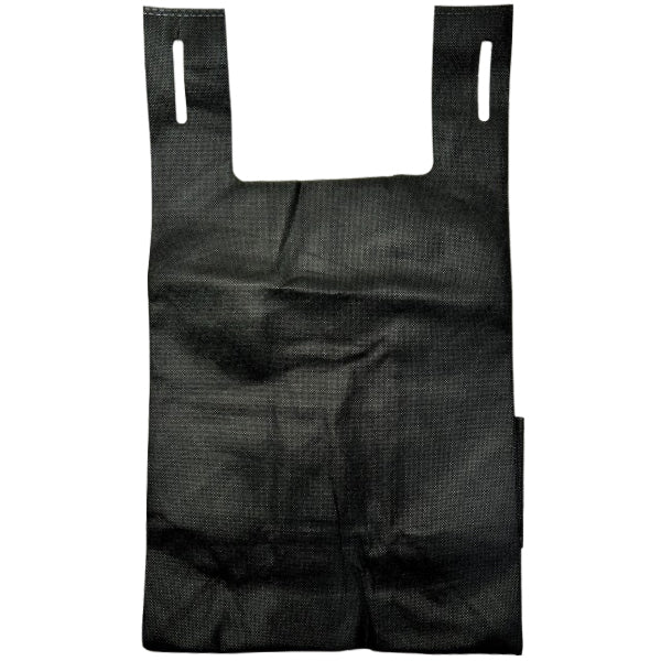 Petro Plastics - Reuseable Black Print Non-Woven T Shirt Bag 4x50 PK