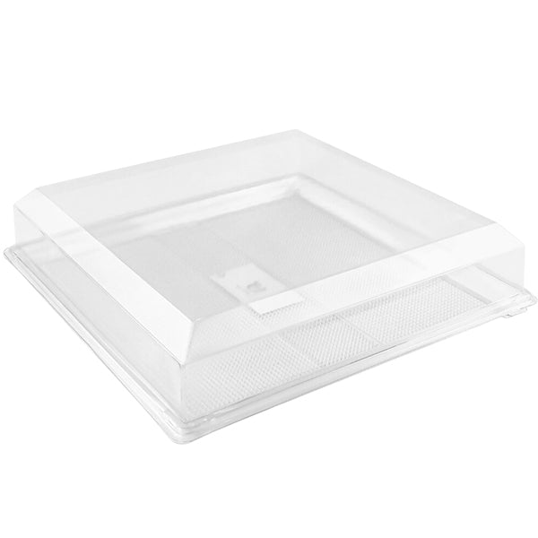 Talthi - Catering Tray With Clear Lid 16x16 IN 3 PK