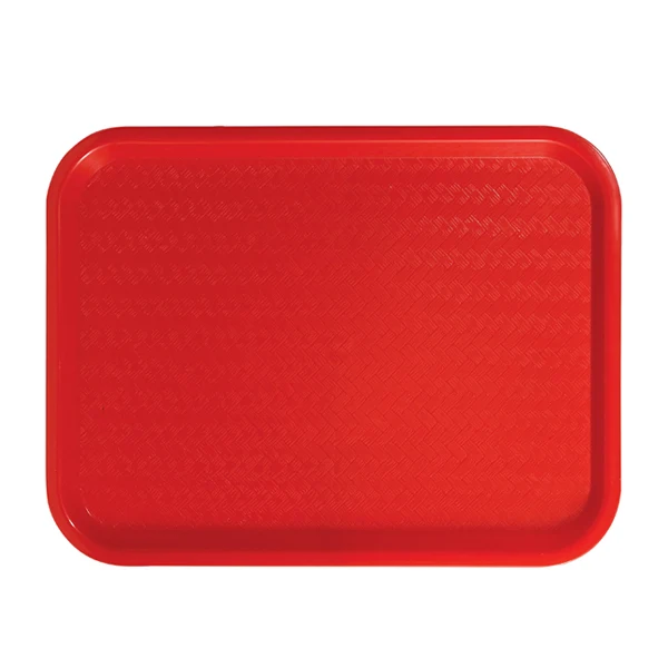 Winco - Rectangular Red Tray 1EA