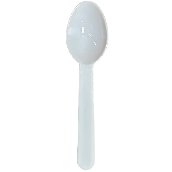 Amerchoice - Ice Cream Taster Spoon White PP 3000CT