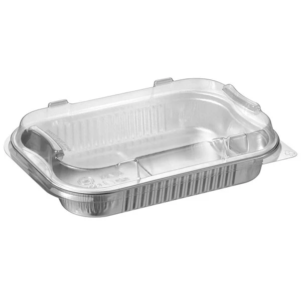 Talthi - Aluminum Rect Container W/Lid 750ML 15EA