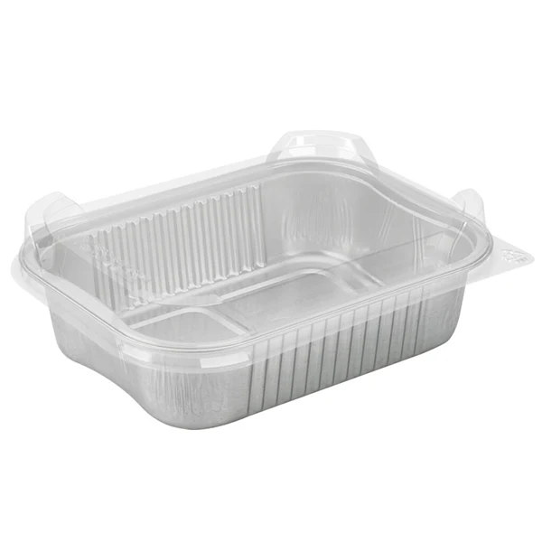 Talthi - Aluminum Rect Container W/Lid 725ML 15EA
