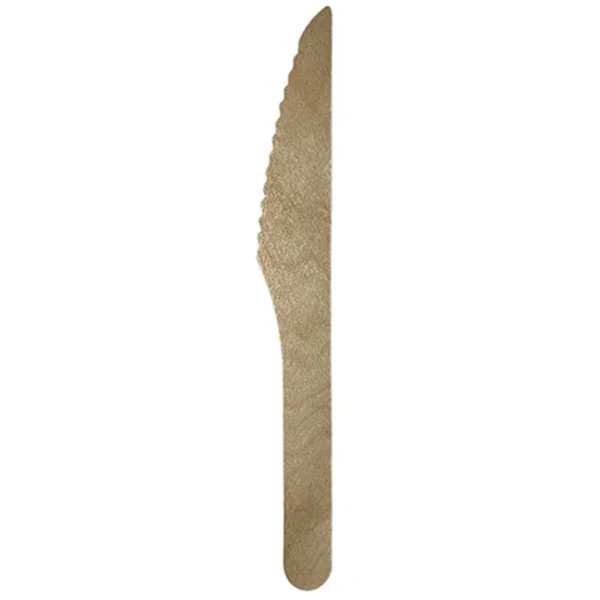 Eco+ - Knive Birchwood Standard 165MM x 22 MM 100EA